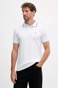 Поло Emporio Armani, белый