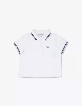 Поло Emporio Armani, белый