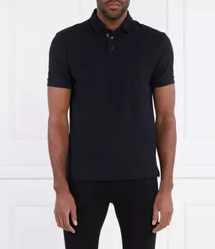 Поло Emporio Armani Regular Fit, темно-синий