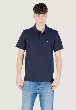 Поло Emporio Armani, синий