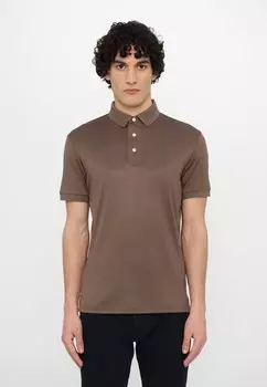 Поло Emporio Armani, светло-серый