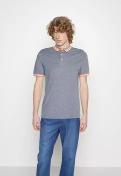Поло EPAULOS SS NOOS Jack & Jones, серый