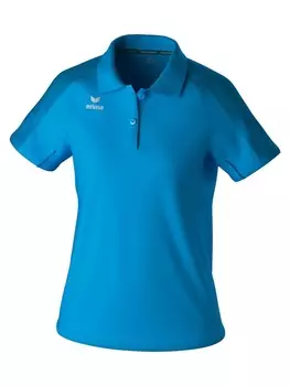 Поло erima, цвет curacao/mykonos