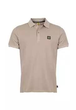 Поло Essential Classic классическая рубашка поло со структурой для универсальных образов Roadsign Australia, бежевый