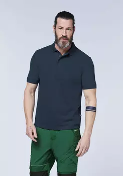 Поло Expand, синий