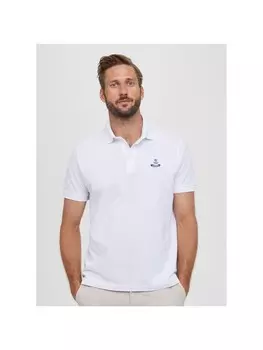 Поло Faconnable Polo, белый
