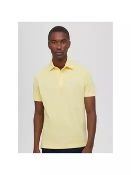 Поло Faconnable Polo, желтый