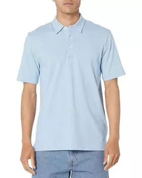 Поло Faherty Ss Movement Pique, цвет Clean Lake Feeder