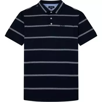 Поло Faonnable Naval Strip Pkt, синий