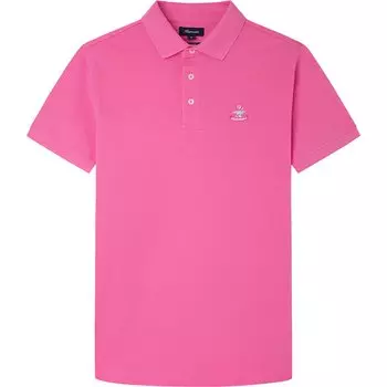 Поло Faonnable Pima Birdie, розовый