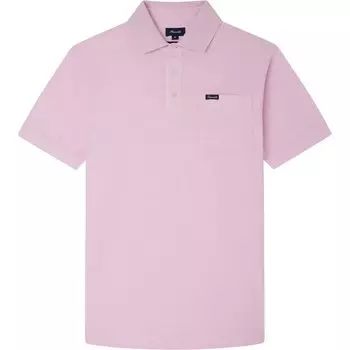 Поло Faonnable Pima Pocket, розовый