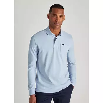 Поло Faonnable Pkt Pique, синий