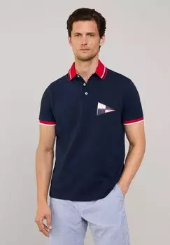 Поло Faonnable, темно-синий