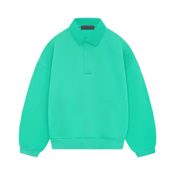 Поло Fear Of God Essentials Fear of God Essentials Long-Sleeve 'Mint Leaf', зеленый