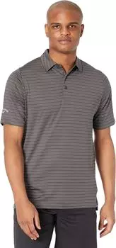 Поло Fine Line с вентилируемой полоской Callaway, цвет Asphalt