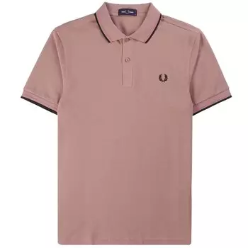 Поло Fred Perry Twin, розовый