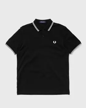 Поло Fred Perry Twin Tipped Fred Perry Shirt, черный