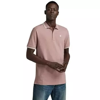 Поло G-Star Dunda Slim Fit, розовый