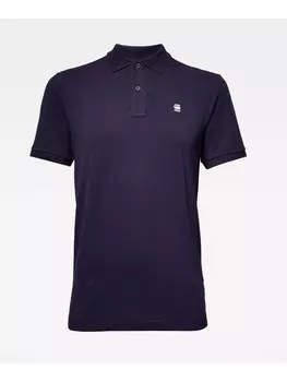 Поло G-Star Polo, цвет sartho blue