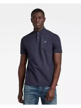 Поло G-Star Raw Polo, цвет Marine