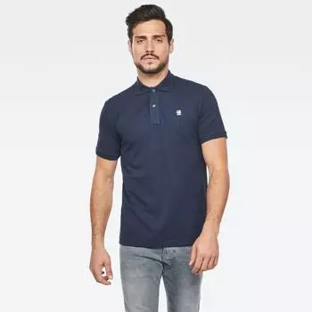 Поло G Star Raw Polo, цвет sartho blue