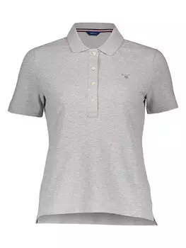 Поло Gant Poloshirt, серый