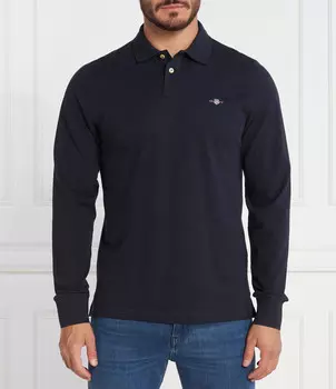 Поло Gant RUGGER Regular Fit, темно-синий