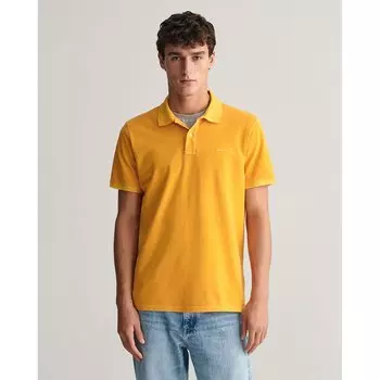 Поло Gant Sunfaded Rugger, желтый