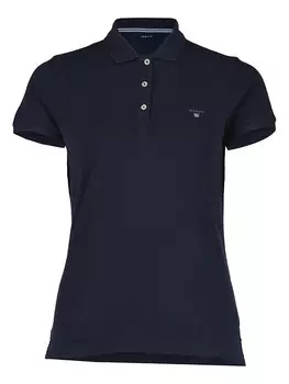 Поло Gant, темно-синий