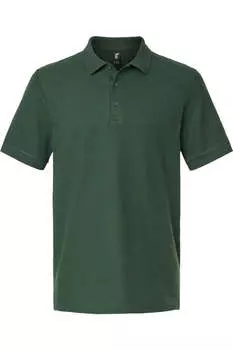 Поло Gildan Hammer Pique, цвет forest green
