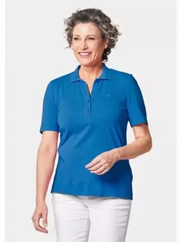 Поло GOLDNER, цвет azurblau