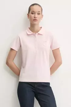 Поло Guess Jeans, розовый