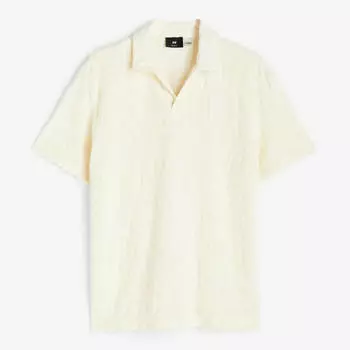 Поло H&amp;M Keith Haring Regular Fit Terry, бежевый