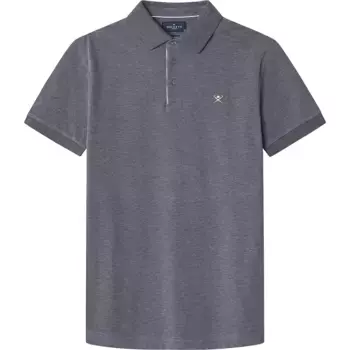 Поло Hackett Brushed, серый