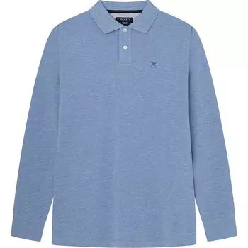 Поло Hackett Classic Fit Logo, синий