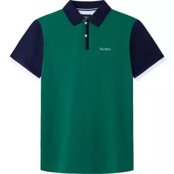 Поло Hackett Heritage Half Pc Nbr, зеленый