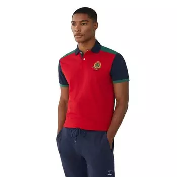 Поло Hackett Heritage Multi, красный