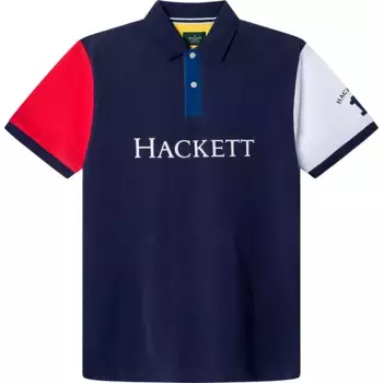 Поло Hackett Heritage Multi, синий