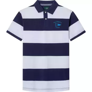 Поло Hackett Heritage Rgta Str, синий/белый