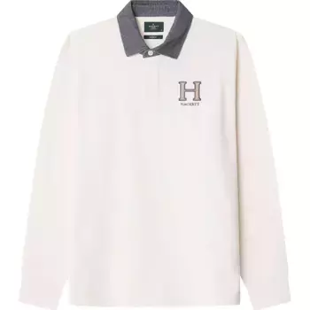 Поло Hackett Heritage Rugby, белый