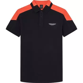 Поло Hackett HM563227, черный