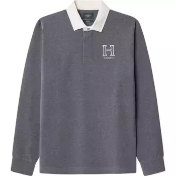 Поло Hackett HM570841 Rugby, серый