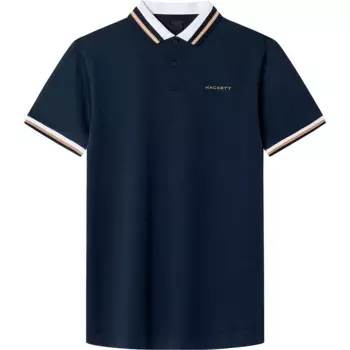 Поло Hackett Resort Collar, синий