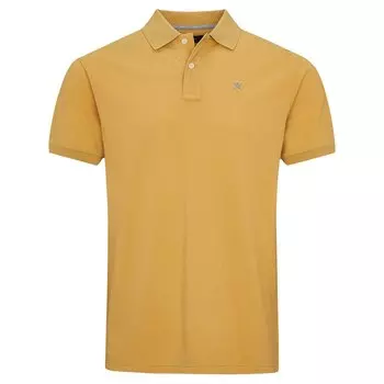 Поло Hackett Slim Fit Logo, желтый
