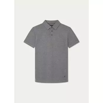 Поло Hackett Wool Blend, серый