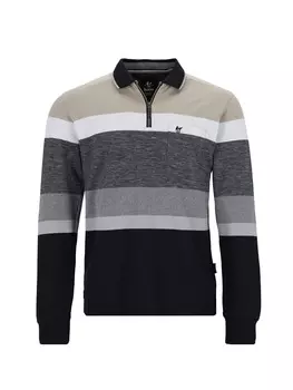 Поло hajo Poloshirt 'Stay Fresh', черный