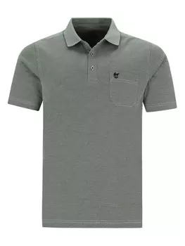 Поло hajo Softknit, зеленый