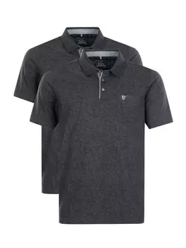 Поло hajo Stay Fresh, черный