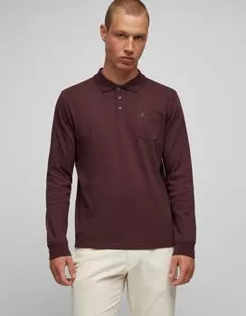 Поло HECHTER PARIS, цвет claret