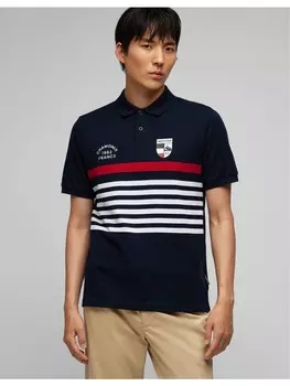 Поло HECHTER PARIS, цвет midnight blue
